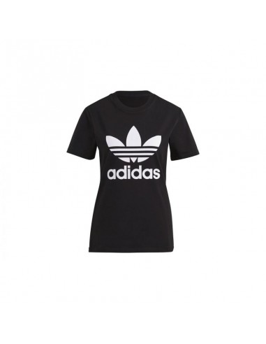 Adidas Adicolor Classics Trefoil Î“Ï…Î½Î±Î¹ÎºÎµÎ¯Î¿ Î‘Î¸Î»Î·Ï„Î¹ÎºÏŒ T-shirt ÎœÎ±ÏÏÎ¿ GN2896